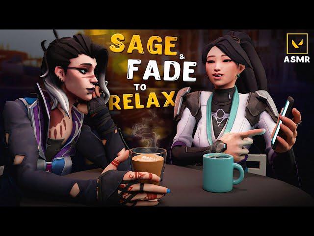 RELAXING VALORANT ASMR  FADE & SAGE GAMEPLAY  Handcam, Hard Candy, No Talking