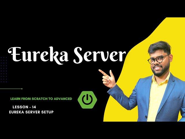 #14  Eureka server | Setting up Eureka server | Service Registry | Spring Cloud Eureka