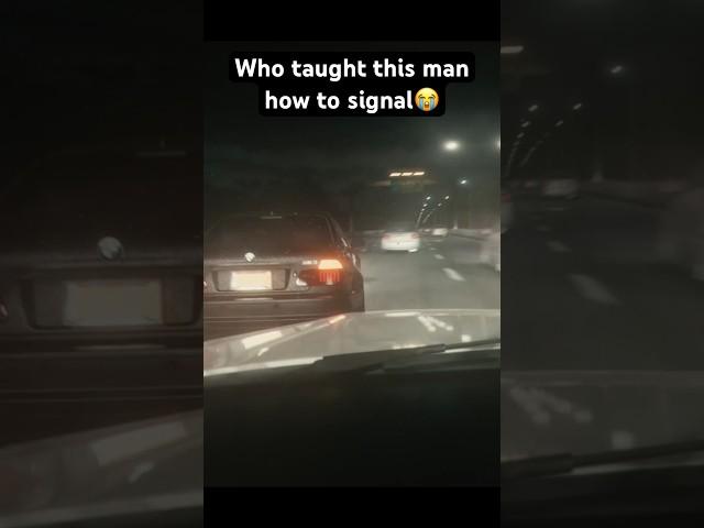 Bro making up for all the other BMW drivers