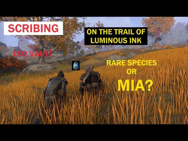 ESO Scribing Luminous Ink