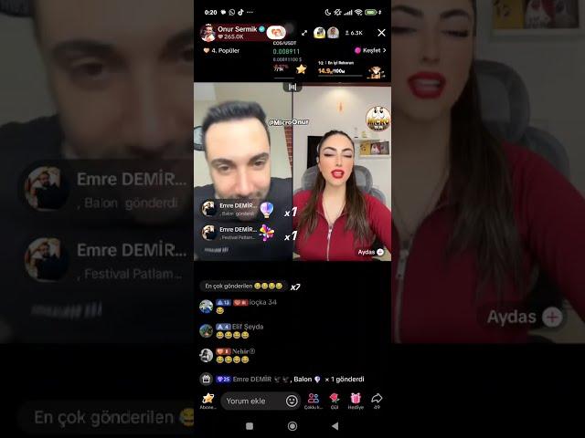  Onur Sermik 19.12.2024 (TEK PART FULL) Tiktok Canlı Yayın