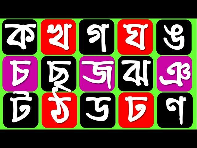 বর্ণমালা বেনজন বর্ণ ক খ গ ঘ ঙ চ ছ জ ঝ ঞ ট ঠ ড ঢ ণ ত থ দ ধ ন প ফ ব ভ ম য র ল শ ষ স হ ড় ঢ় য় ...