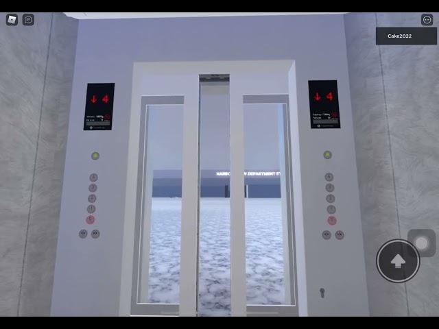 Thyssenkurpp Glass traction Elevators at Oceanview Horizon Shopping Centre Roblox