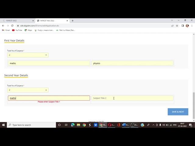 NIMCET 2022 REGISTRATION PROCESS | STEP BY STEP FORM FILLING PROCEDURE