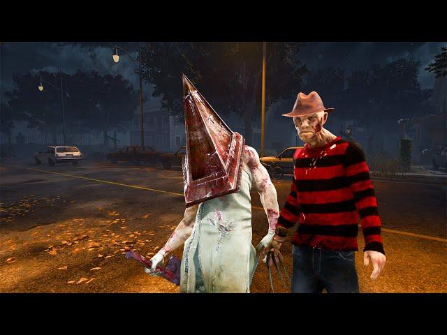 Nightmare & Pyramid Head Gameplay | Dead by Daylight (No Commentary)