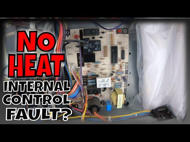 Carrier RTU No Heat Internal Control Fault