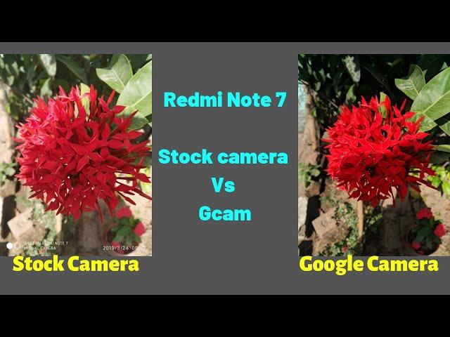 Redmi Note 7 Stock Camera vs Google Camera | Redmi Note 7 Gcam Vs Stock Camera |