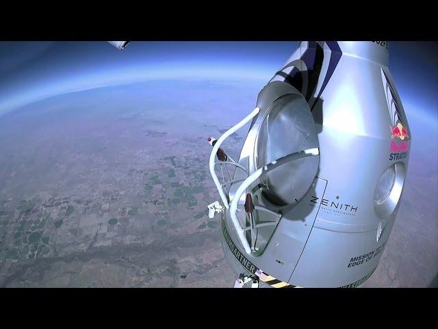 Terror at 60,000 Feet - Red Bull Space Dive - BBC