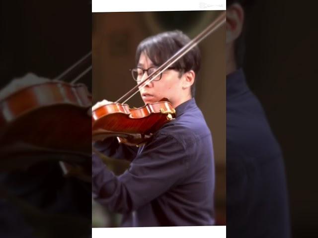 Brett Yang and Eddy Chen being cute #twosetviolin #violinist #classical #classicalmusician #shorts