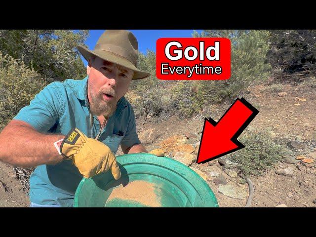 HOW TO FIND GOLD EVERY TIME IN WASHES OR HILLSIDES