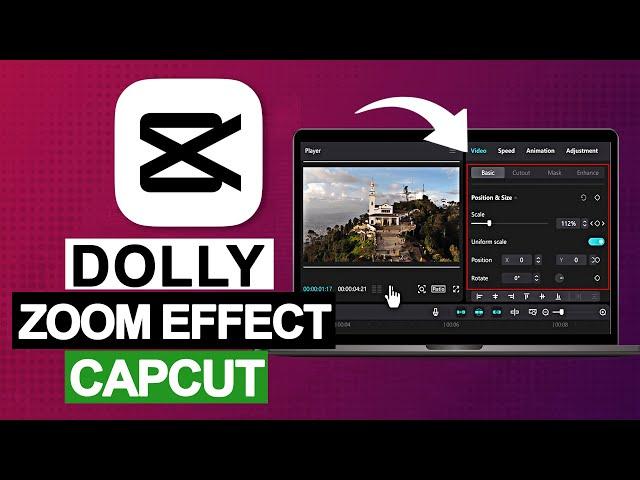 How to Create Dolly Zoom Effect in CapCut | Video Editing Tutorial