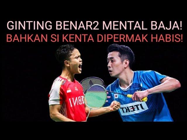  SIP!1 KEREN NIH!! Anthony Sinisuka Ginting vs Kenta Nishimoto. Badminton Bulutangkis