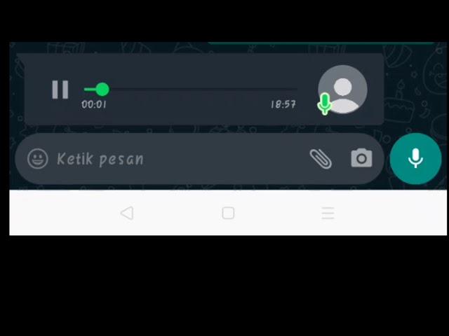 Voice note so sweet bikin baper