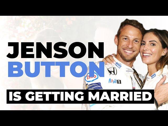 Ex-Formula 1 Driver Jenson Button GOT MARRIED!