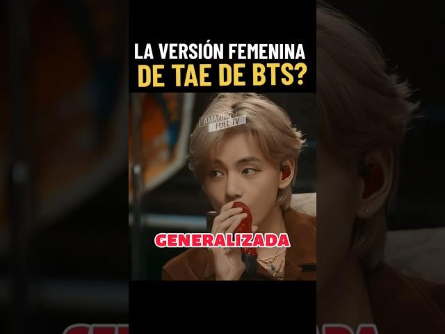 Ahora Taehyung tiene su versión femenina #Taehyung #vbts #taebts #amazingfulltv #btsnoticias #bts