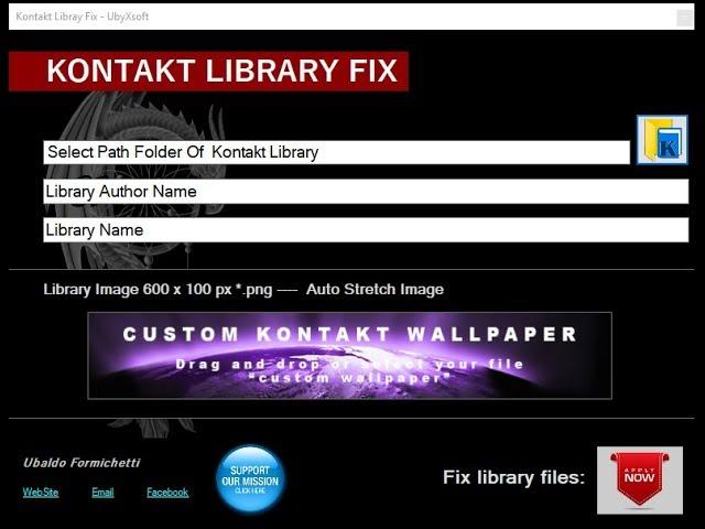 Kontakt Library FIX Utility. [ITA] (no library found kontakt)