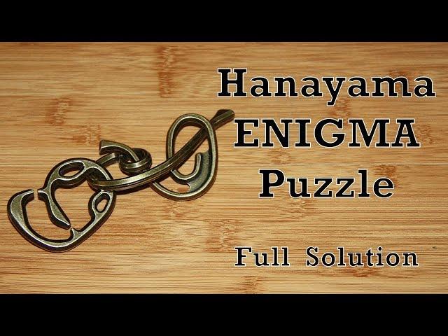 ENIGMA Hanayama Puzzle (Full Solution)