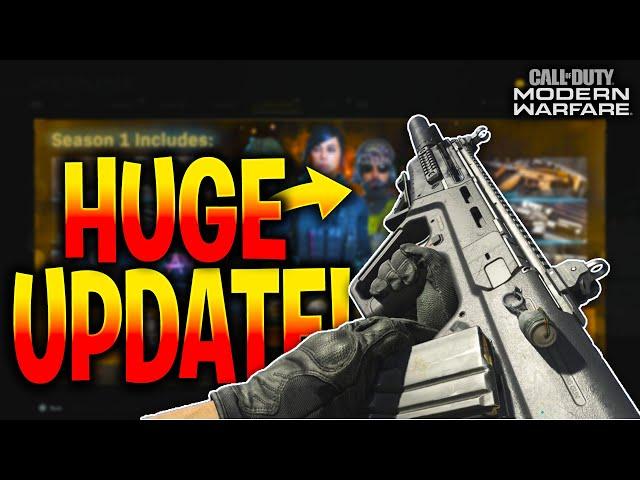 HUGE MODERN WARFARE SEASON 1 UPDATE 1.10! (RAM-7, HOLGER-26, & MORE!)