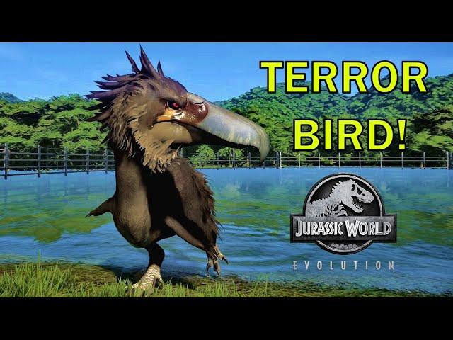 TERROR BIRD! BIRD VS AEROSTEON! JURASSIC WORLD EVOLUTION! DinoNerds!