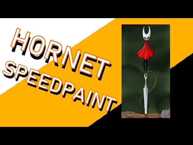 [Hollow Knight] Hornet Digital Drawing Timelapse!