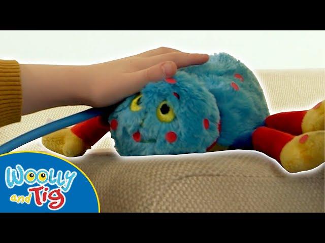 @WoollyandTigOfficial- Doctor Tig | TV Show for Kids | Toy Spider