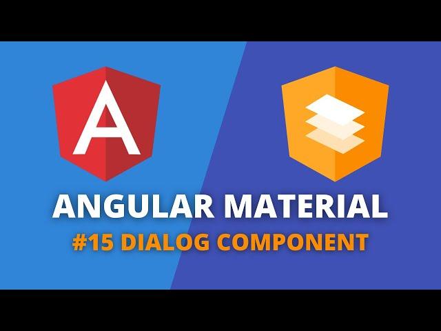 Angular Material #15 - Dialog Component