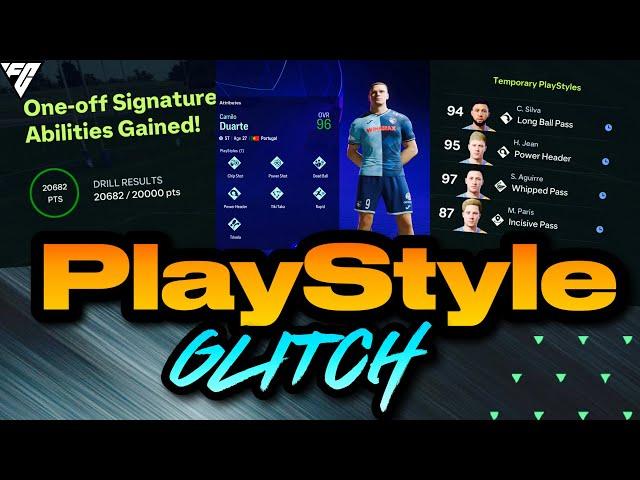 HOW TO EARN PLAY STYLES IN FC24 CAREER MODE