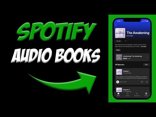 How To Listen To Audio Books on Spotify | Audio Books on Spotify | NEW UPDATE