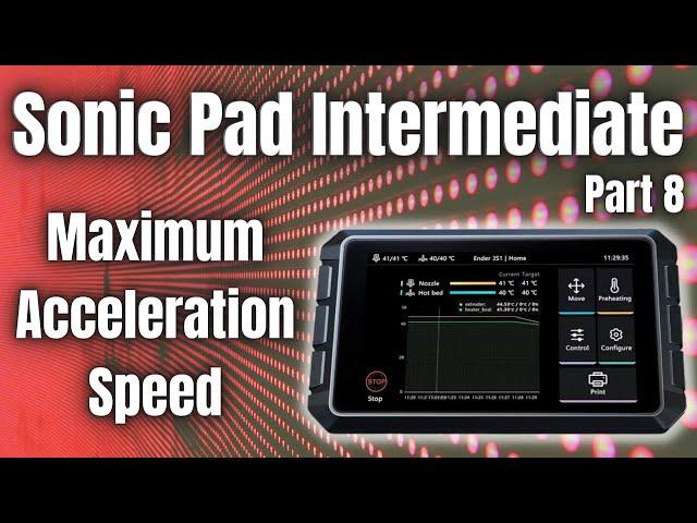 Maximum Acceleration Test (How Fast Can You Go?)- Sonic Pad Intermediate Part 8