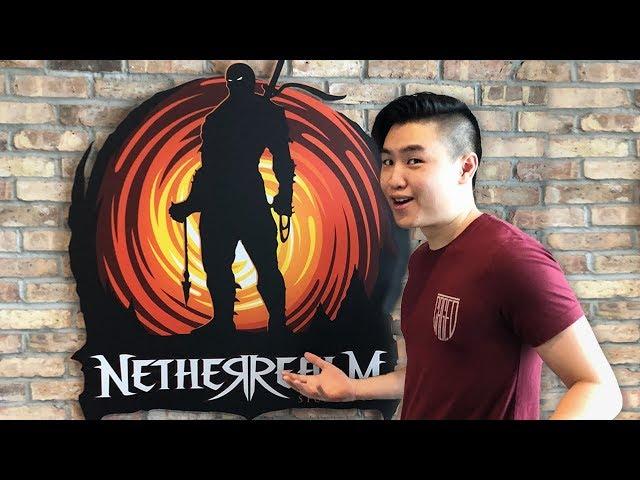 MORTAL KOMBAT 11 - My Trip To NetherRealm Studios VLOG!!