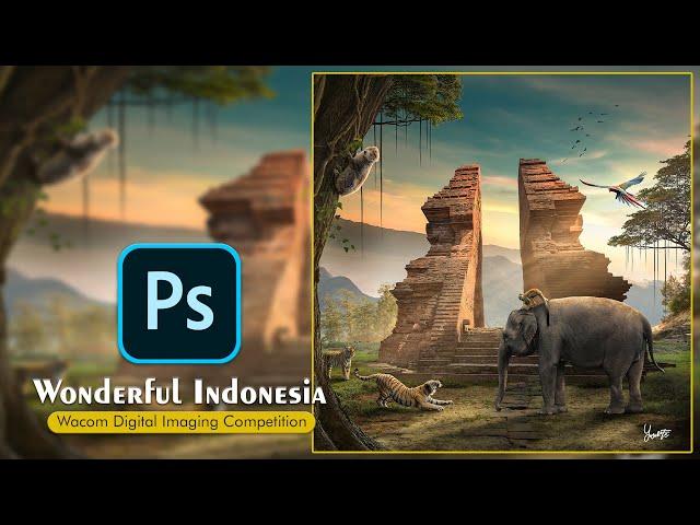 Wonderful Indonesia - Digital Imaging Tutorial with Photoshop