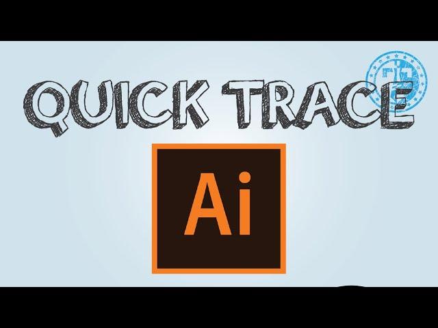 How to quick trace in Adobe Illustrator