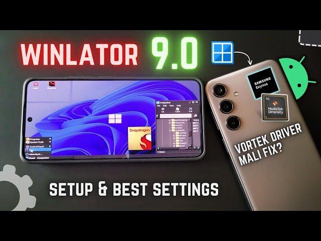 Install Winlator 9.0 PC Emulator on Any Android Phone - NEW UPDATE Features!