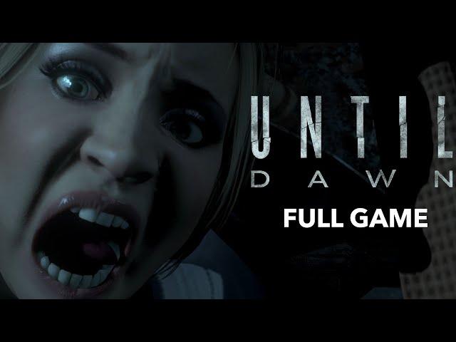 Until Dawn - FULL GAME - Everyone Dies Ending - Gameplay Walkthrough - No Commentary