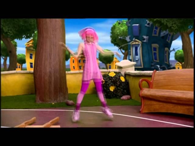 LazyTown - "Ritmos" Xuxa Stephanie and Sportacus Forever with Chloe5Lang