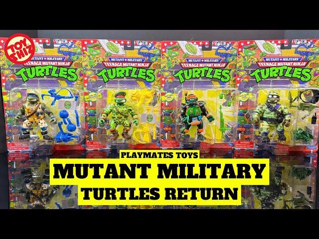 2025 TMNT MUTANT MILITARY CLASSIC RE-ISSUES | Playmates Toys