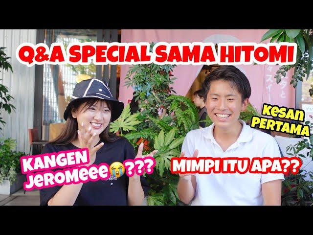 Q&A SPECIAL Ft.HITOMI!! #hitomi #qna