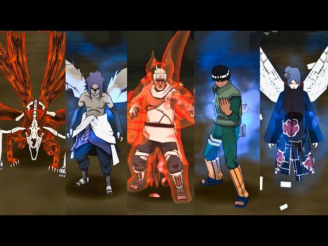 All Transformations Awakenings (4K) - Naruto Shippuden Ultimate Ninja Impact