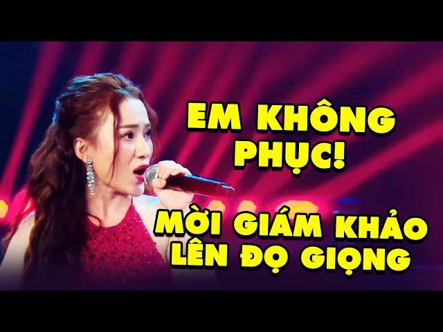 Thí sinh đòi THÁCH ĐẤU với giám khảo vì KHÔNG PHỤC kết quá và cái kết BẤT NGỜ | THVL Ca Nhạc