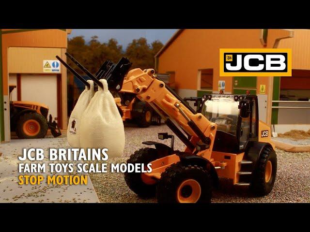 JCB Britains Farm Toys Scale Models Stop Motion