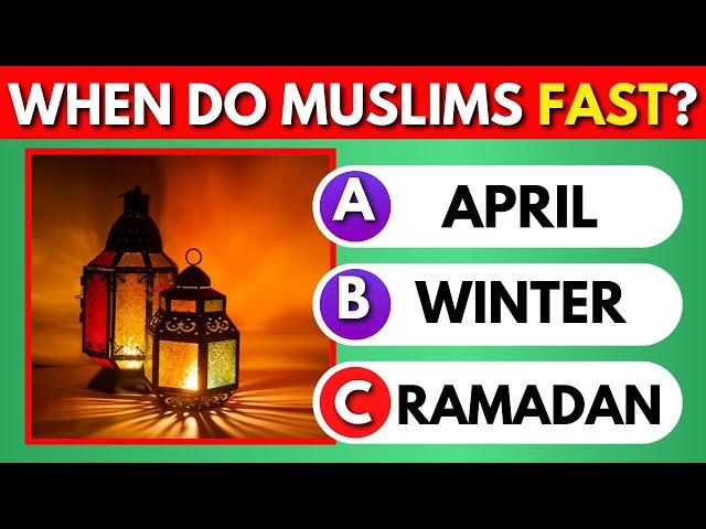 Ramadan Quiz - 100 Quiz Questions 