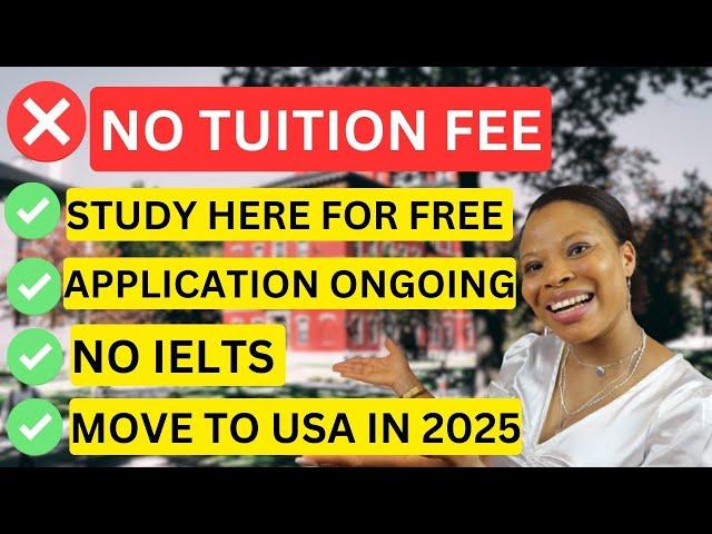 Fully Funded Scholarship In The USA; No Essay, No SAT/ACT, No Recommendation Letter