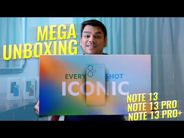 Unboxing Redmi Note 13, 13 Pro & 13 Pro+ | Price in Pakistan!