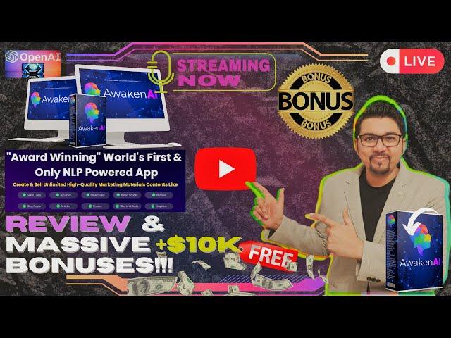 Awaken Ai Review[LIVE] NLP Powered App Creates Unlimited A-Z Marketing ContentFREE Bonuses