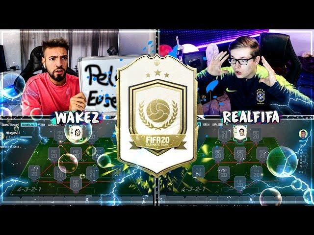 FIFA 20: RANDOM ICON PICK Squad Builder Battle  Realfifa vs Wakez