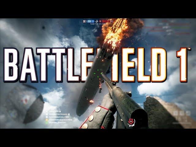 Battlefield 1: Aggressive Medic 133 Kills - 4K PS4 PRO Multiplayer Gameplay