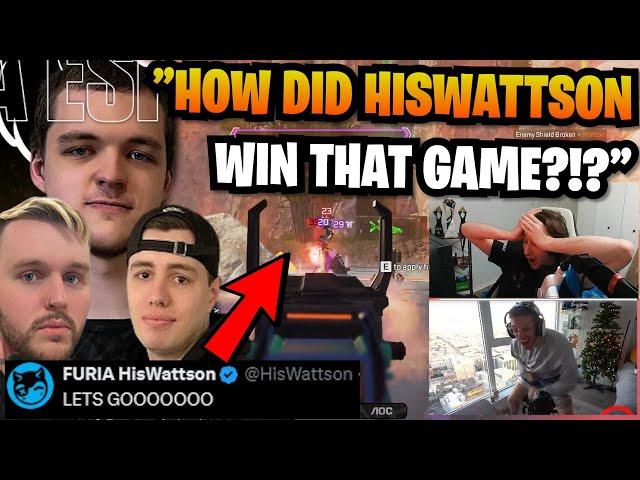 FURIA HisWattson just left everyone SPEECHLESS with the *BEST* Clutch since his return to ALGS!