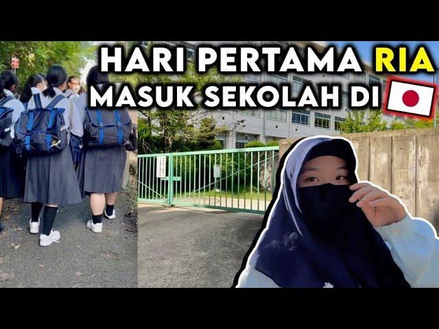 Ria chan cerita full bhs Jepang ke mamak Ai aktivitasnya di sekolah