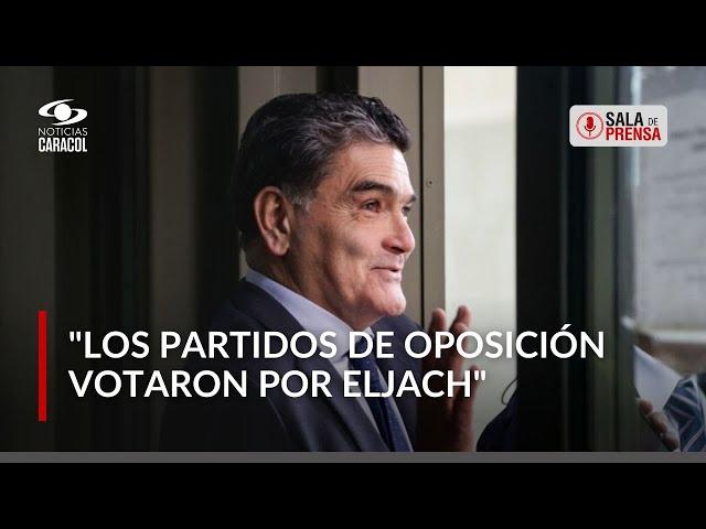 ¿Cuál es el panorama político tras la elección de Gregorio Eljach como procurador?