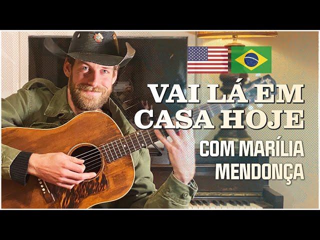 GRINGO Reage a VAI LÁ EM CASA HOJE e Toca Versão no PIANO e VIOLÃO  - Feat. Marília Mendonça